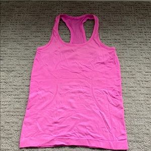 Lulu lemon workout tank top hot pink